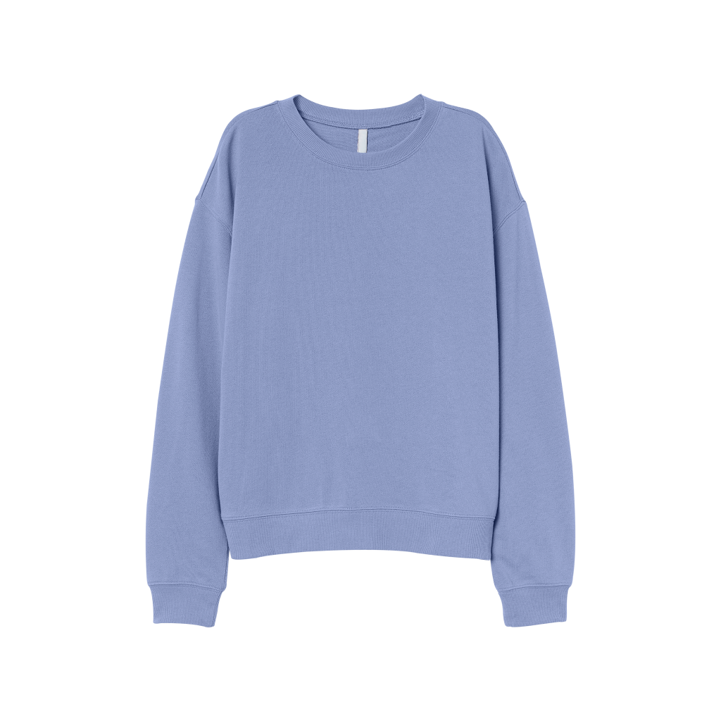 Blue Crewneck Sweatshirt Blue Crewneck Sweatshirt